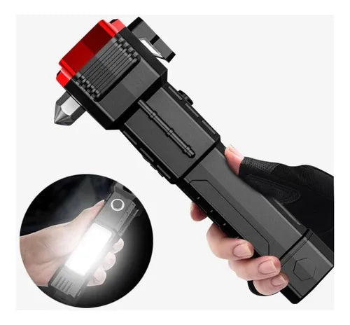 LINTERNA MARTILLO RECARGABLE USB