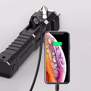 LINTERNA MARTILLO RECARGABLE USB